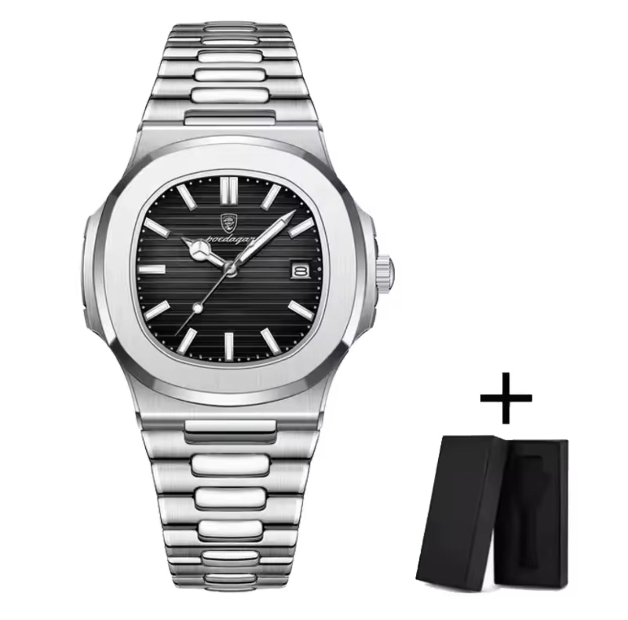 POEDAGAR Square Luxury Men