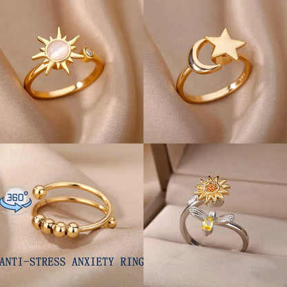Antistress Anxiety Ring” 🌻